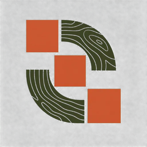 Roselle Tile & Clay abstract tile-and-grain mark